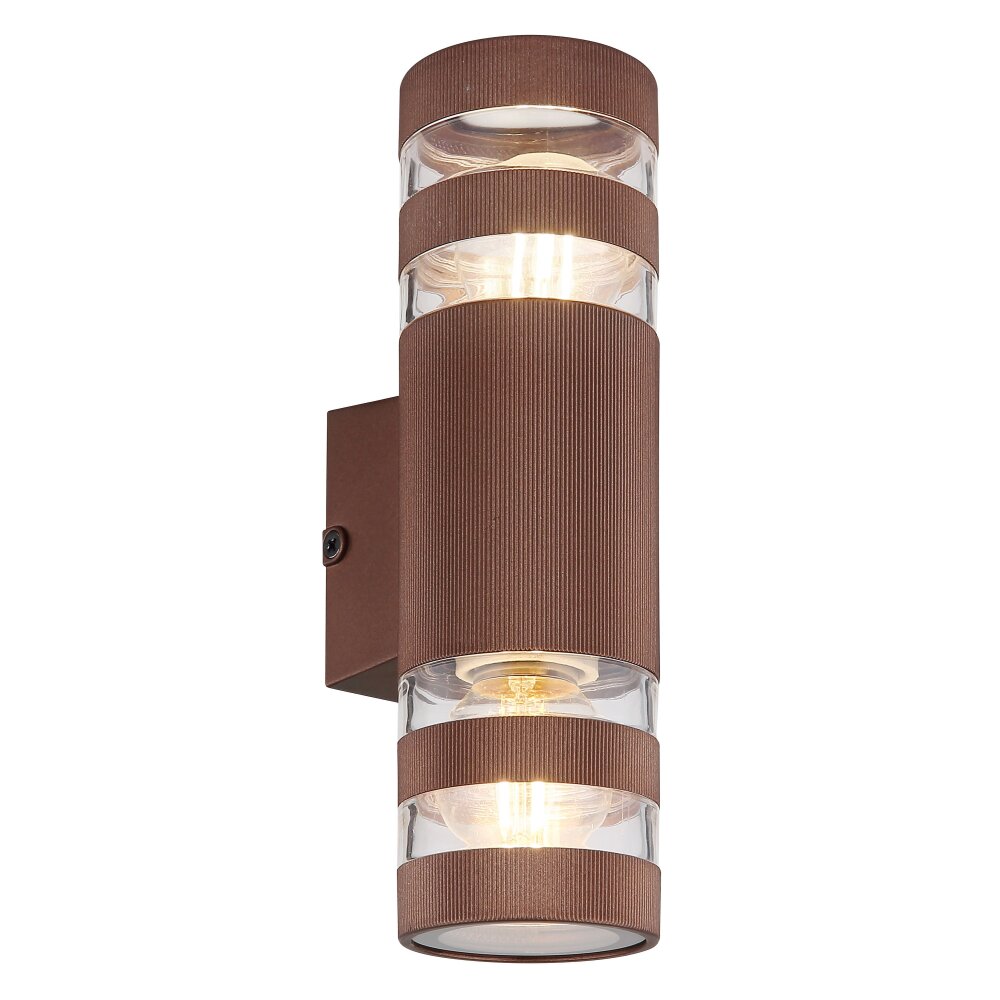Globo Hayes Vägglampa Brons, 2-ljuskällor main product photo