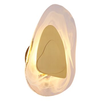 Globo Dorsey Vägglampa LED Mässing, 1-ljuskällor