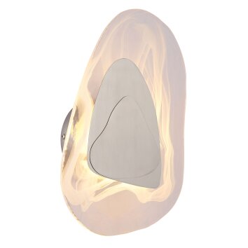 Globo Dorsey Vägglampa LED Nickel matt, 1-ljuskällor