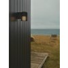 Nordlux Aludra vägglampa utomhus Svart, 1-ljuskällor