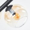 Koyoto Taklampa, kullampa Amber, Klart, 8-ljuskällor