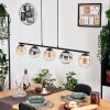 Gastor Pendellampa, kullampa, Pendelbelysning Amber, Klart, Rökfärger, 5-ljuskällor