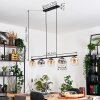 Gastor Pendellampa, kullampa, Pendelbelysning Amber, Klart, Rökfärger, 5-ljuskällor