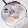 Ripoll Taklampa, kullampa Amber, Klart, Rökfärger, 5-ljuskällor