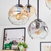 Ripoll Taklampa, kullampa Amber, Klart, Rökfärger, 5-ljuskällor