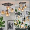 Ripoll Taklampa, kullampa Amber, Klart, Rökfärger, 5-ljuskällor