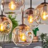 Ripoll Taklampa, kullampa Amber, Klart, Rökfärger, 5-ljuskällor