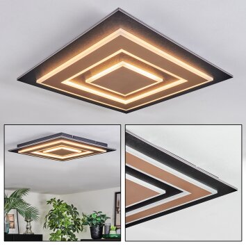 Lidor Taklampa LED Svart, 1-ljuskällor