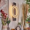 Lidor Vägglampa LED Svart, 1-ljuskällor