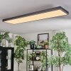 Salmi Taklampa, Panel LED Grått, Silver, 1-ljuskällor, Fjärrkontroll