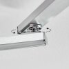 Orina Taklampa LED Silver, 1-ljuskällor