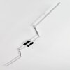Orina Taklampa LED Silver, 1-ljuskällor