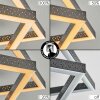 Brilo Taklampa LED Svart, 1-ljuskällor