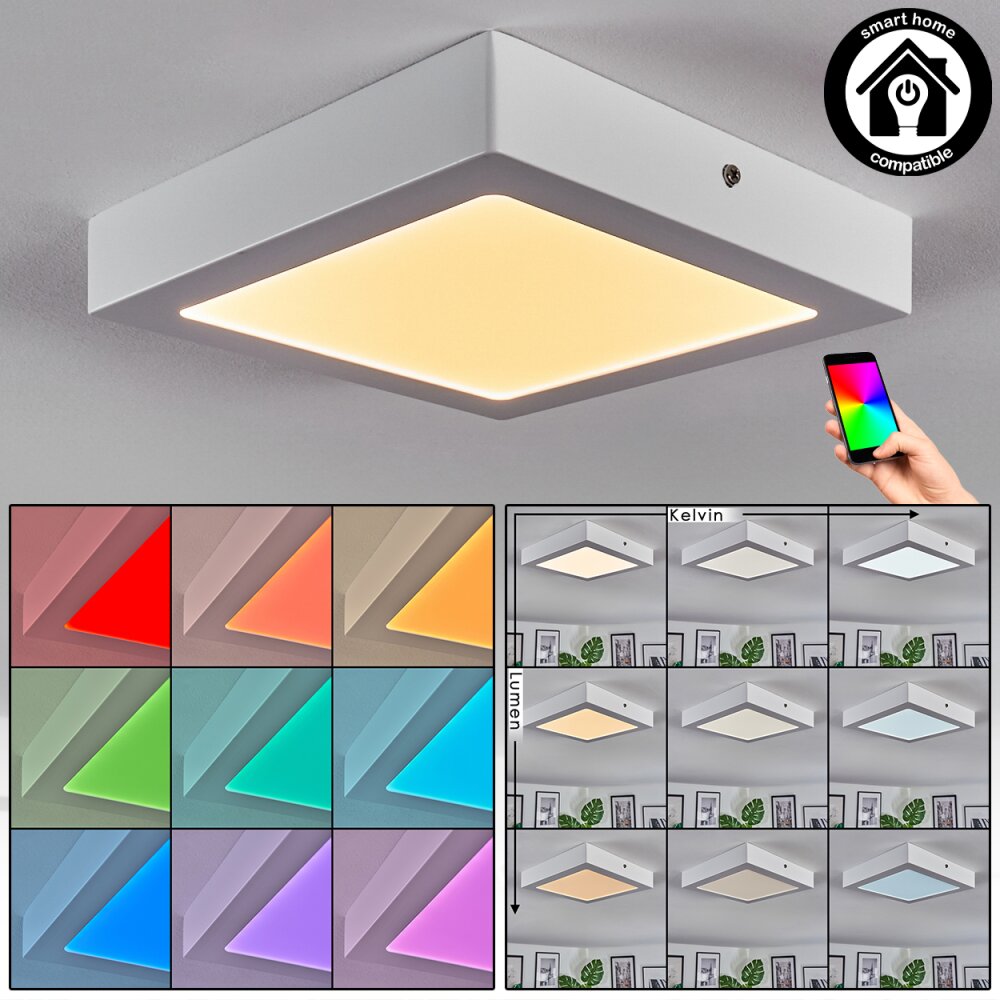 Omaro Taklampa, Panel LED Vit, 1-ljuskällor main product photo