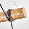 Koyoto Pendellampa, kullampa, Pendelbelysning Naturfärger, Svart, 5-ljuskällor