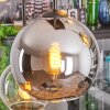 Koyoto Pendellampa, kullampa, Pendelbelysning Amber, Krom, Klart, Rökfärger, 6-ljuskällor