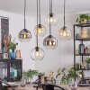 Koyoto Pendellampa, kullampa, Pendelbelysning Amber, Klart, Rökfärger, 6-ljuskällor