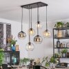 Koyoto Pendellampa, kullampa, Pendelbelysning Amber, Klart, Rökfärger, 6-ljuskällor