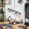 Gastor Pendellampa, kullampa, Pendelbelysning Amber, Klart, Rökfärger, 5-ljuskällor
