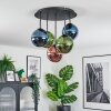 Gastor Taklampa, kullampa Blå, Grön, Kopparfärg, 5-ljuskällor