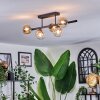 Chehalis Taklampa, kullampa Amber, Klart, 5-ljuskällor