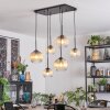 Koyoto Pendellampa, kullampa, Pendelbelysning Amber, Klart, 6-ljuskällor