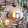 Koyoto Pendellampa, kullampa, Pendelbelysning Amber, Klart, Rökfärger, 6-ljuskällor