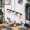 Koyoto Pendellampa, kullampa, Pendelbelysning Amber, Klart, Rökfärger, 5-ljuskällor