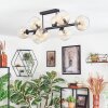 Koyoto Taklampa, kullampa Amber, Klart, 8-ljuskällor