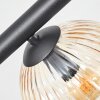 Koyoto Taklampa, kullampa Amber, Klart, 8-ljuskällor