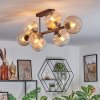 Koyoto Taklampa, kullampa Amber, Klart, 8-ljuskällor