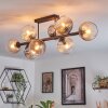 Koyoto Taklampa, kullampa Amber, Klart, Rökfärger, 8-ljuskällor