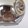 Ripoll Taklampa, kullampa Amber, Klart, Rökfärger, 5-ljuskällor