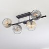 Ripoll Taklampa, kullampa Amber, Klart, Rökfärger, 5-ljuskällor