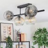 Ripoll Taklampa, kullampa Amber, Klart, Rökfärger, 5-ljuskällor