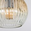 Ripoll Taklampa, kullampa Amber, Klart, Rökfärger, 5-ljuskällor