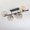 Ripoll Taklampa, kullampa Amber, Klart, Rökfärger, 5-ljuskällor