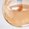 Chehalis Taklampa, kullampa Amber, 5-ljuskällor