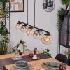 Koyoto Pendellampa, kullampa, Pendelbelysning Amber, Klart, Rökfärger, 5-ljuskällor