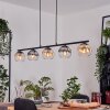 Koyoto Pendellampa, kullampa, Pendelbelysning Amber, Klart, Rökfärger, 5-ljuskällor
