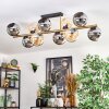 Koyoto Taklampa, kullampa Guld, Svart, 10-ljuskällor