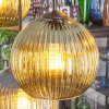 Koyoto Pendellampa, kullampa, Pendelbelysning Blå, Grön, Kopparfärg, 6-ljuskällor