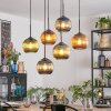 Koyoto Pendellampa, kullampa, Pendelbelysning Blå, Grön, Kopparfärg, 6-ljuskällor
