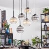 Koyoto Pendellampa, kullampa, Pendelbelysning Amber, Klart, Rökfärger, 6-ljuskällor