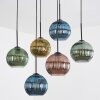 Koyoto Pendellampa, kullampa, Pendelbelysning Blå, Guld, Grön, Kopparfärg, 6-ljuskällor