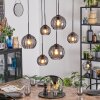 Koyoto Pendellampa, kullampa, Pendelbelysning Rökfärger, 6-ljuskällor