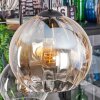 Koyoto Pendellampa, kullampa, Pendelbelysning Amber, Klart, Rökfärger, 6-ljuskällor