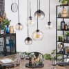 Koyoto Pendellampa, kullampa, Pendelbelysning Amber, Klart, Rökfärger, 6-ljuskällor