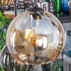 Koyoto Pendellampa, kullampa, Pendelbelysning Amber, Klart, Rökfärger, 6-ljuskällor