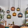 Koyoto Pendellampa, kullampa, Pendelbelysning Blå, Guld, Grön, Kopparfärg, 6-ljuskällor
